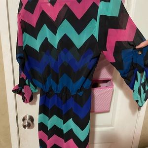 Rue 21 Chevron Dress